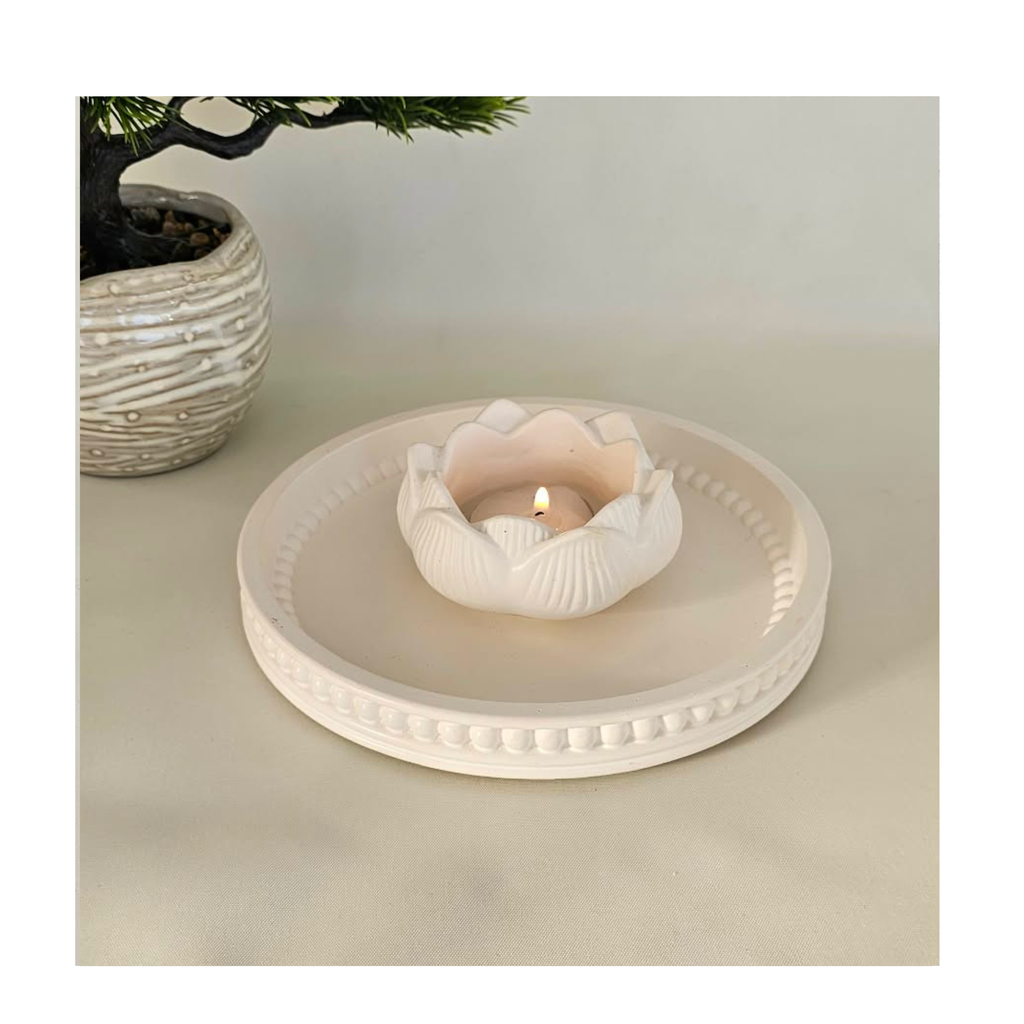 Minimalist Round Trinket Tray