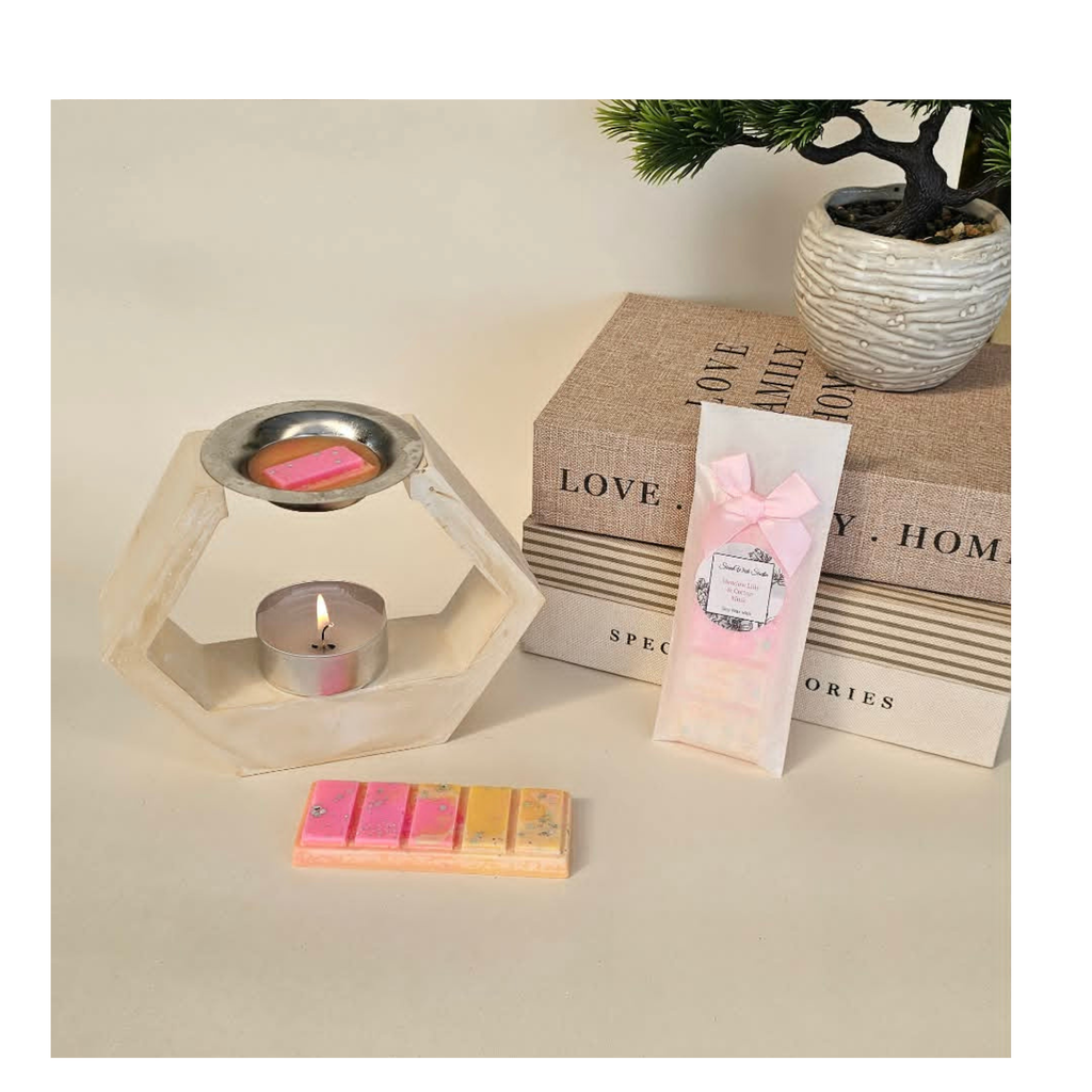 Meadow Lily & Cotton Musk Soy Wax Snap Bar