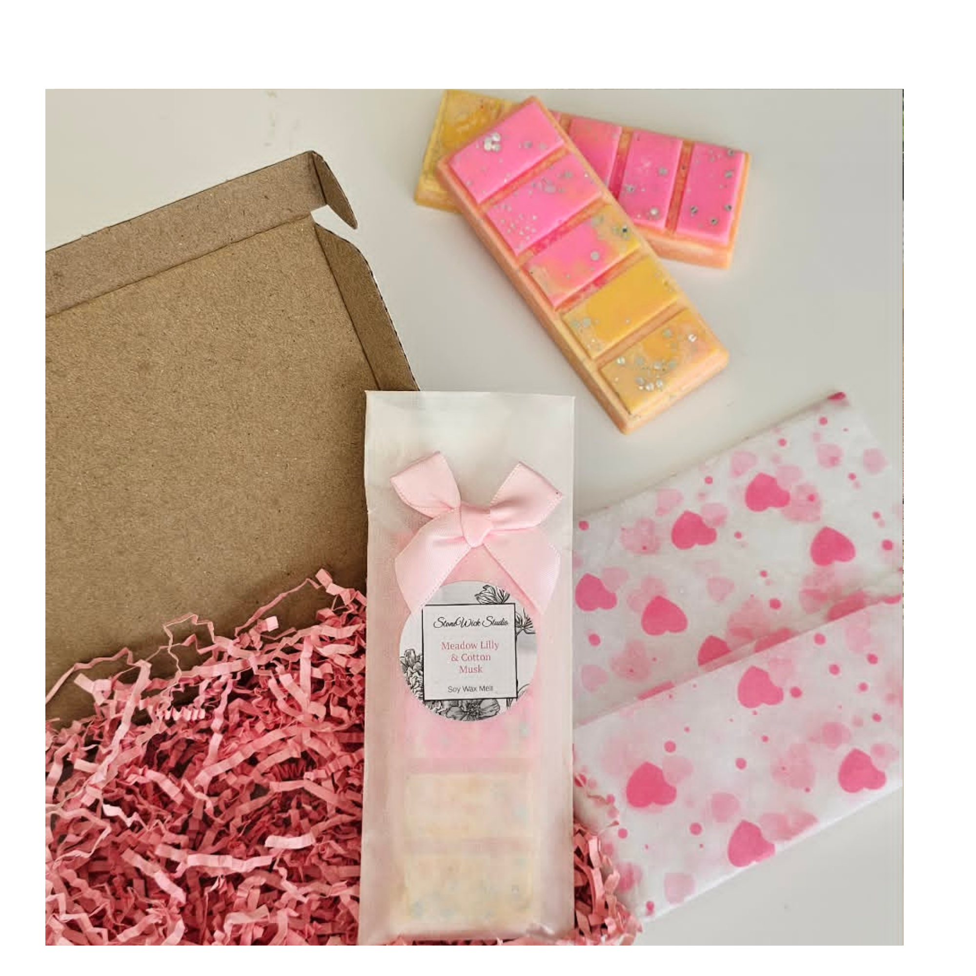 Meadow Lily & Cotton Musk Soy Wax Snap Bar