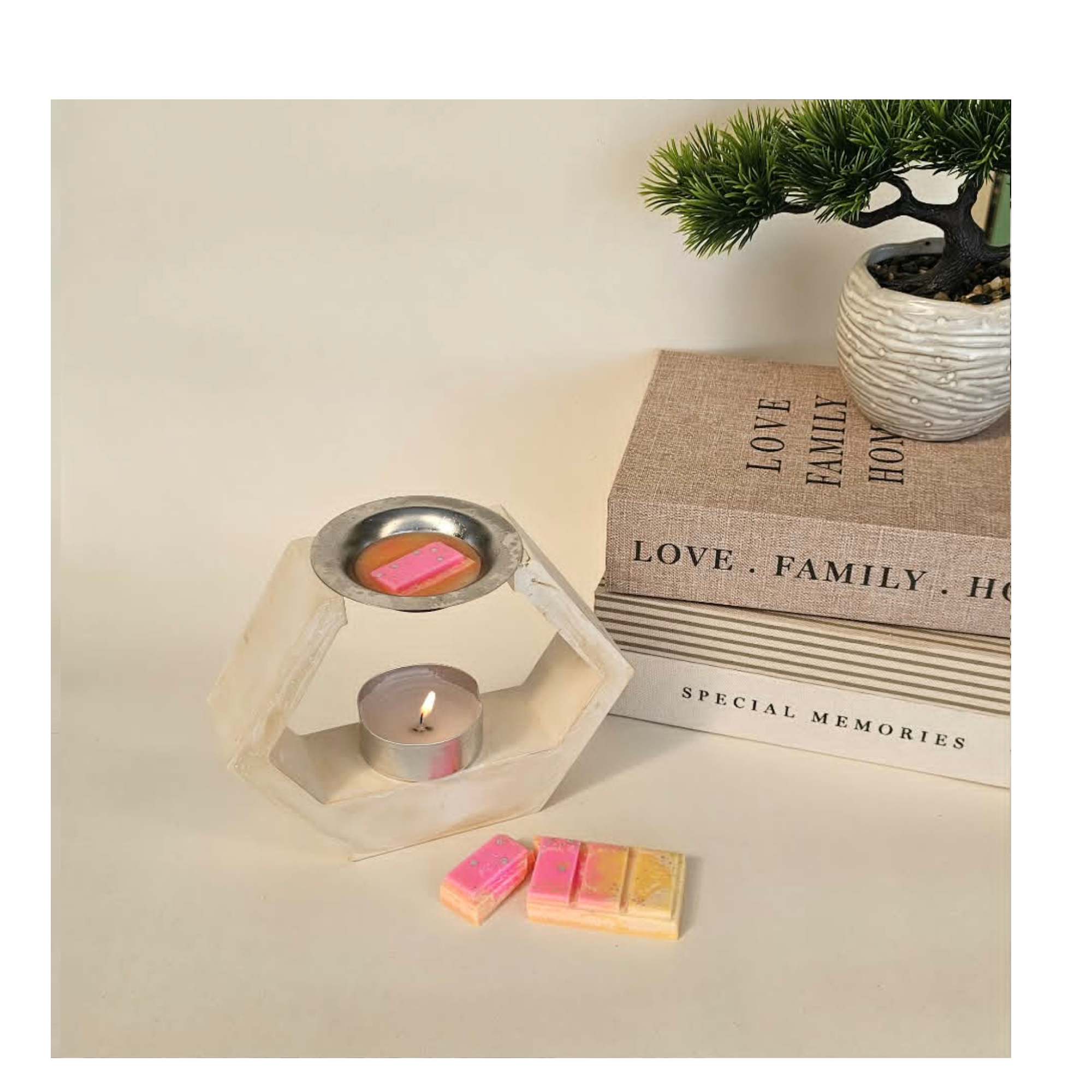 Meadow Lily & Cotton Musk Soy Wax Snap Bar