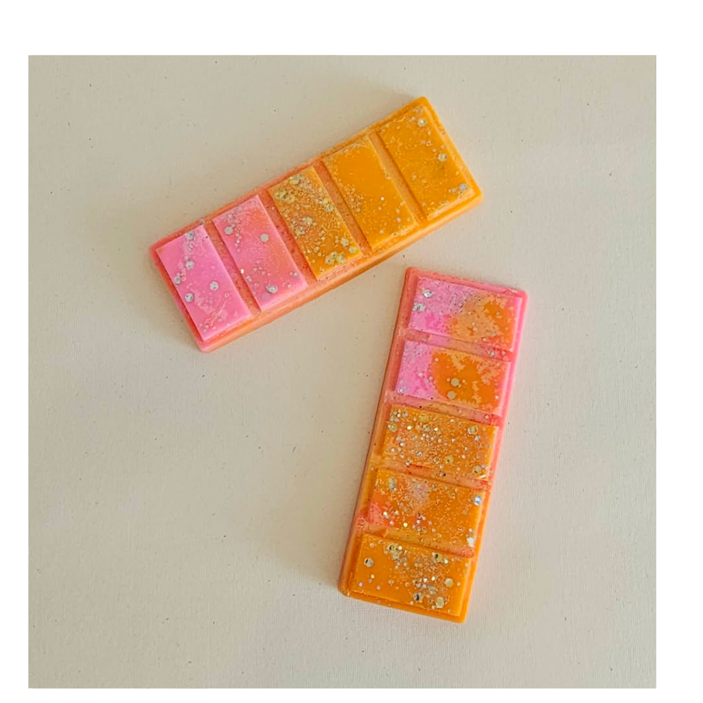 Meadow Lily & Cotton Musk Soy Wax Snap bar - Golden Glow