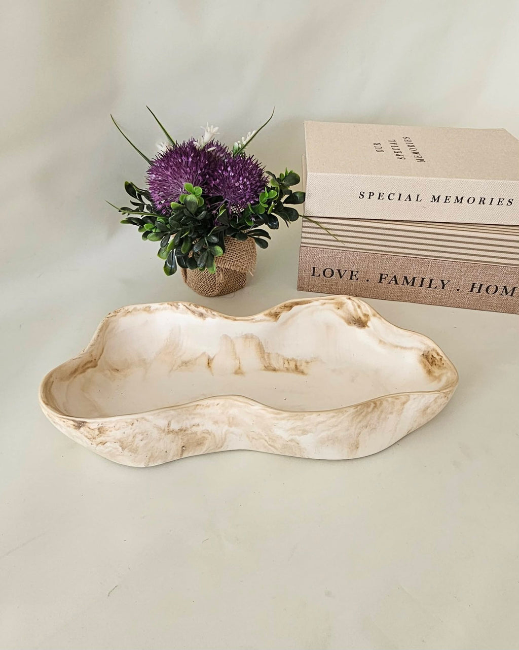 Sandstone Marble Catch-All Tray
