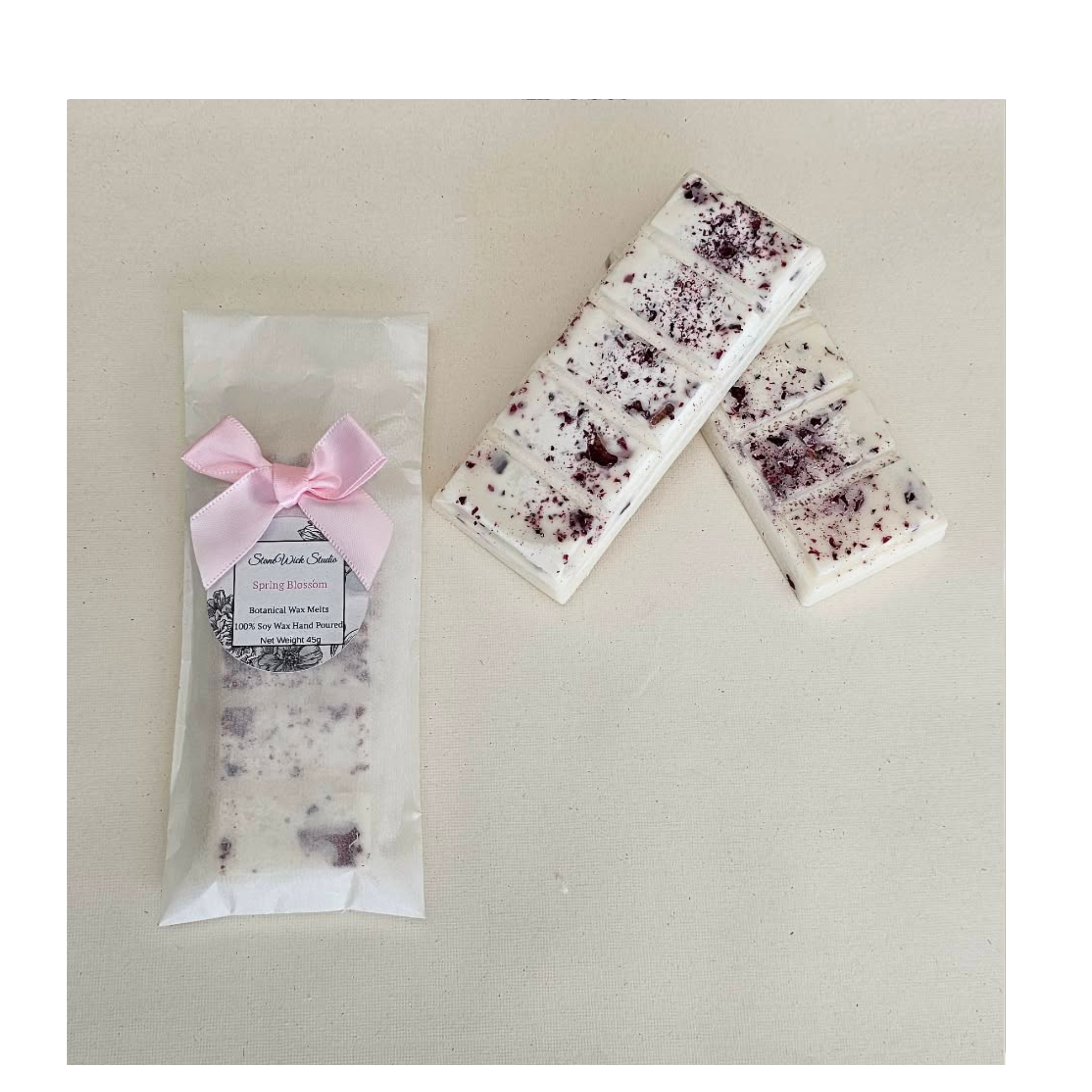 Spring Blossom Snap Bar | Cherry Blossom & Plum