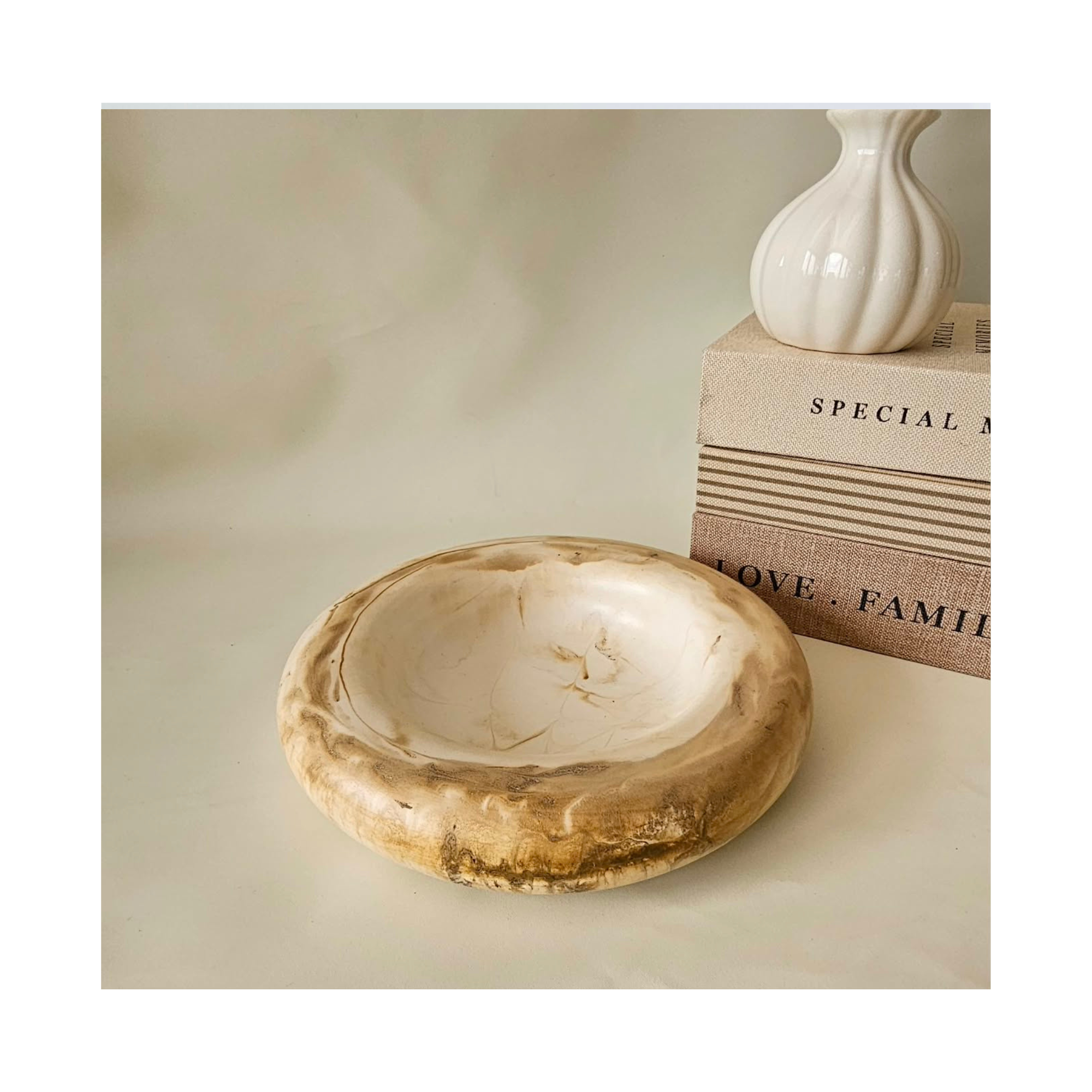 Sandstone Marble Catch-All Bowl