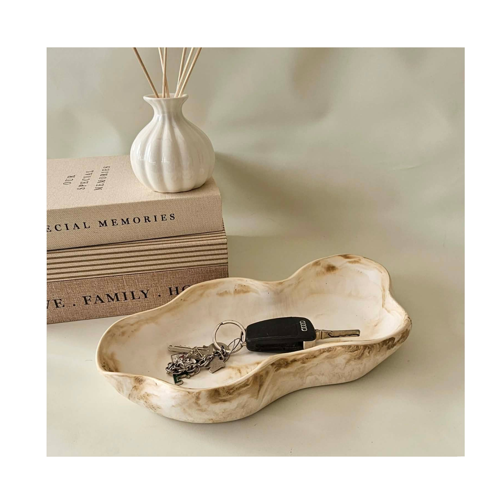 Sandstone Marble Catch-All Tray