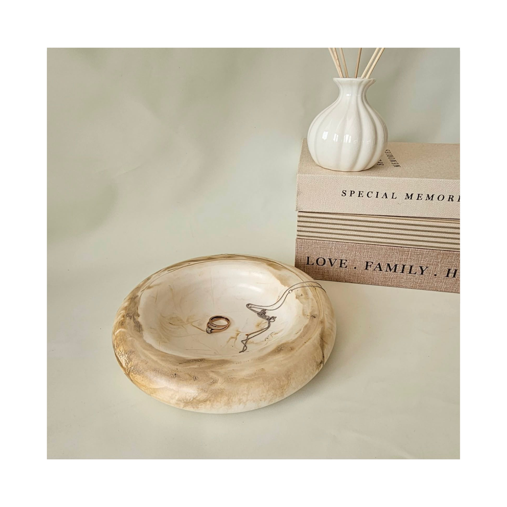 Sandstone Marble Catch-All Bowl