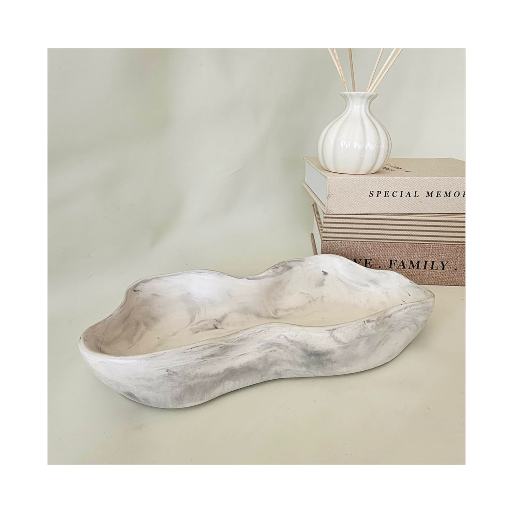 Black Marble Catch-All Tray