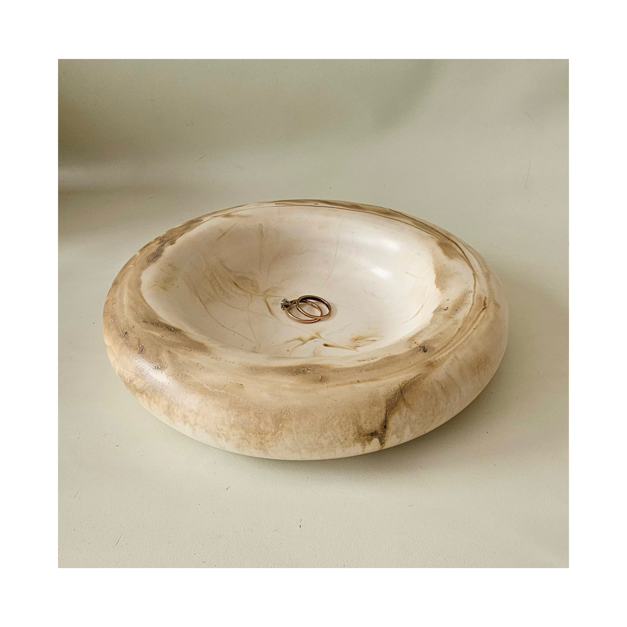 Sandstone Marble Catch-All Bowl