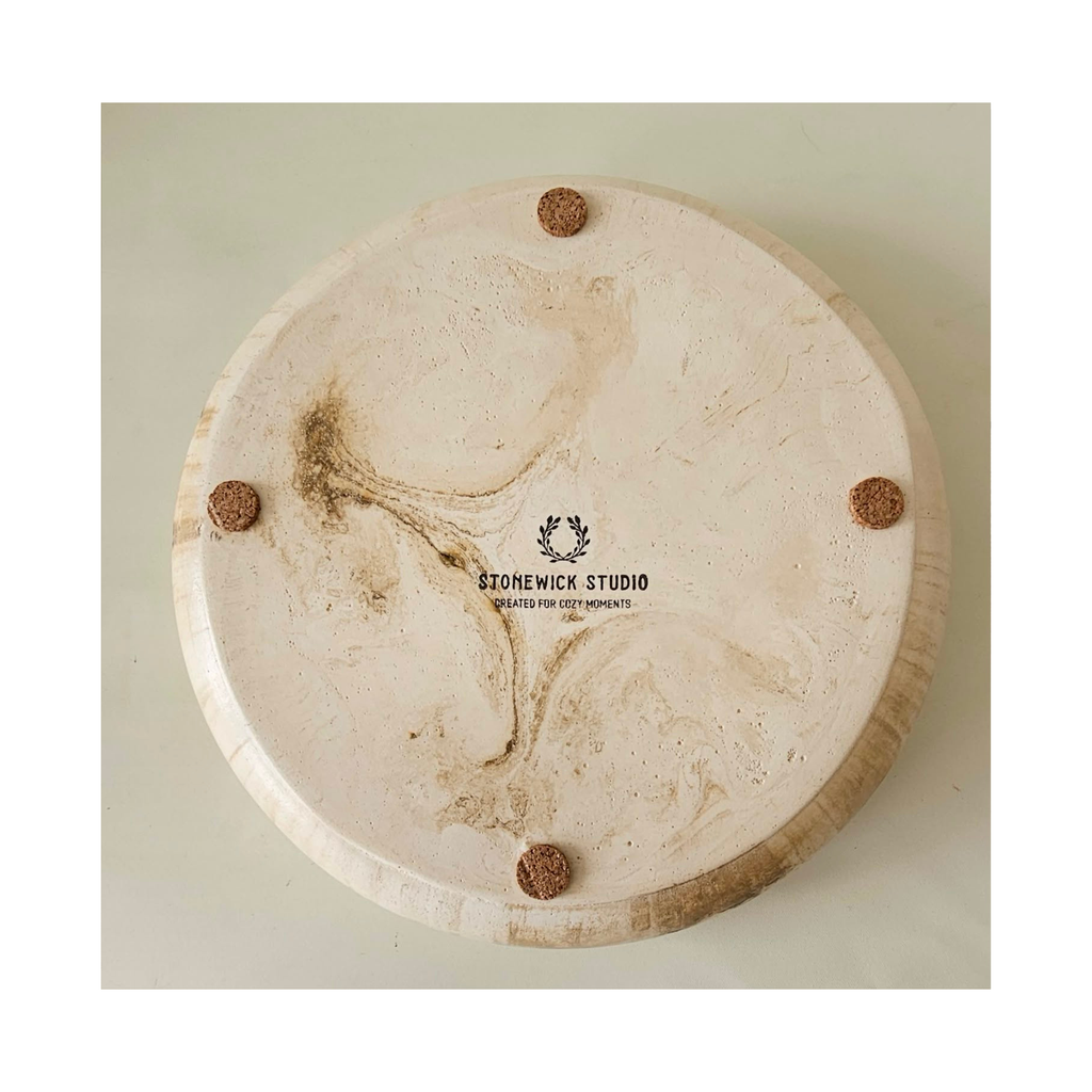 Sandstone Marble Catch-All Bowl