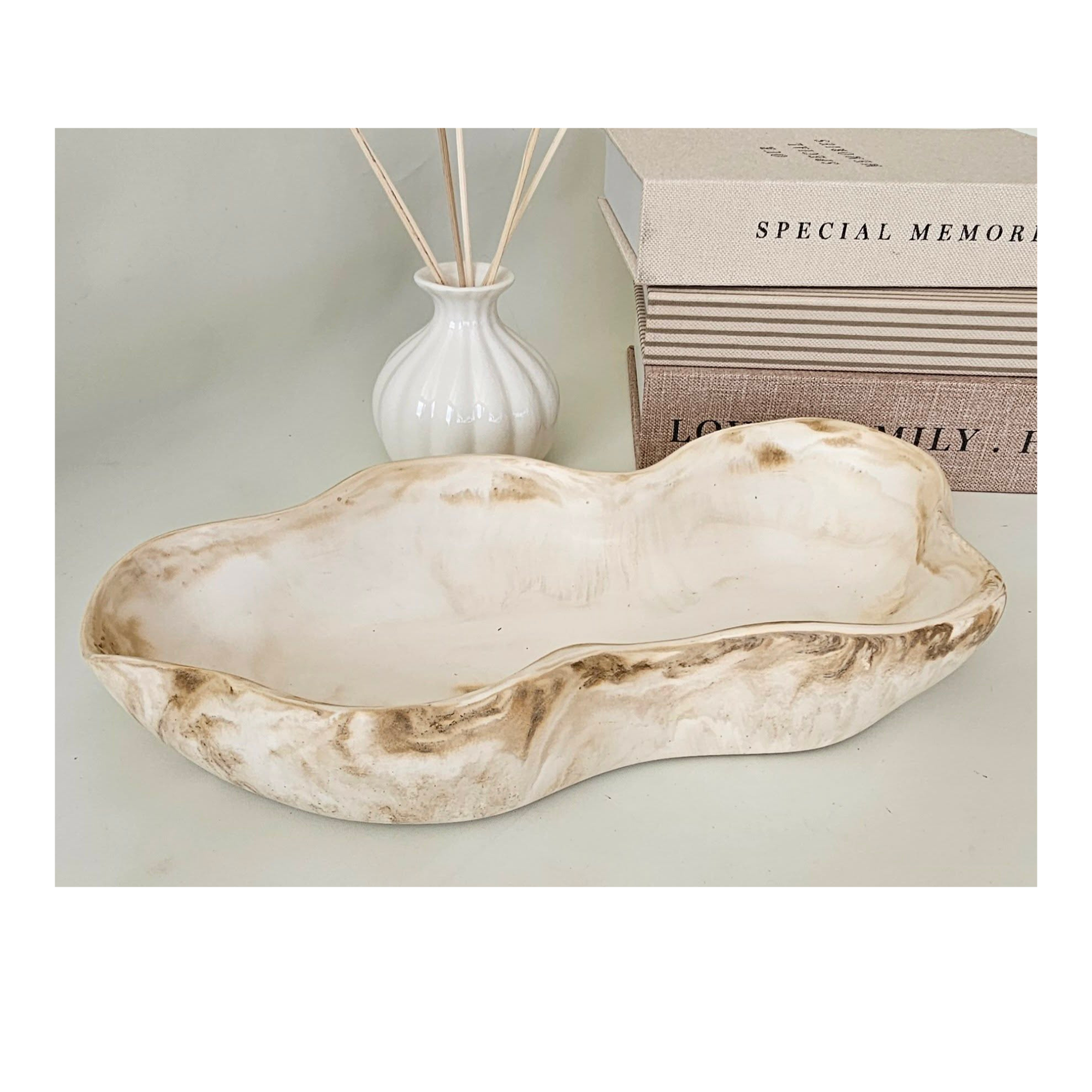 Sandstone Marble Catch-All Tray