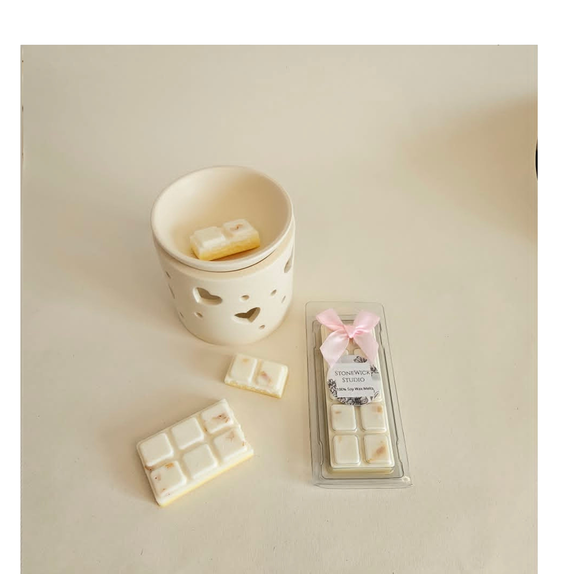 Lime, Basil & Mandarin | Soy Wax Melt Snap Bar